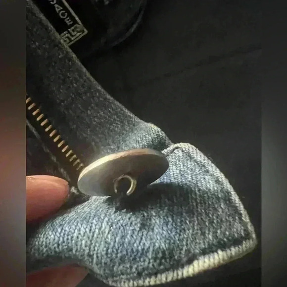 Versace Sz 4 Vintage 80's pantalone Rare Whiskered Jeans Avant Garde Designer - Picture 10 of 16